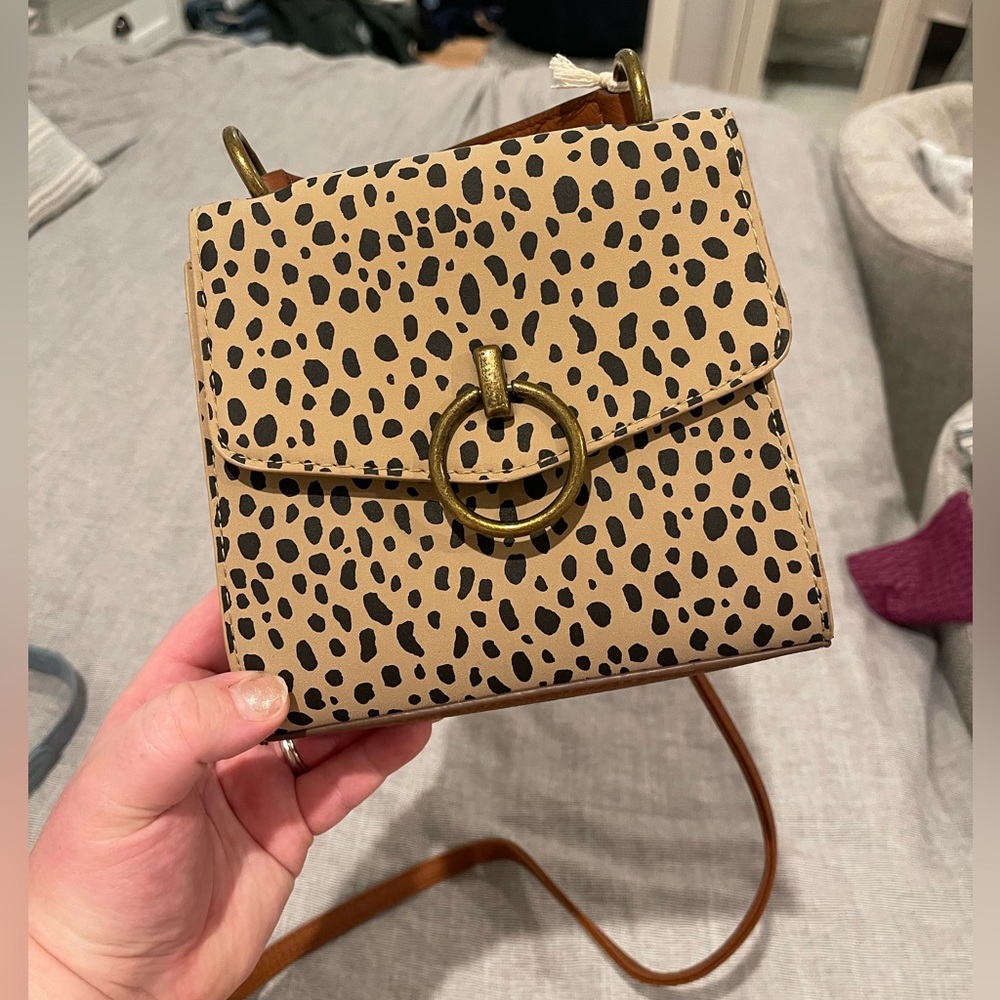 Universal Thread Leopard Mini Crossbody